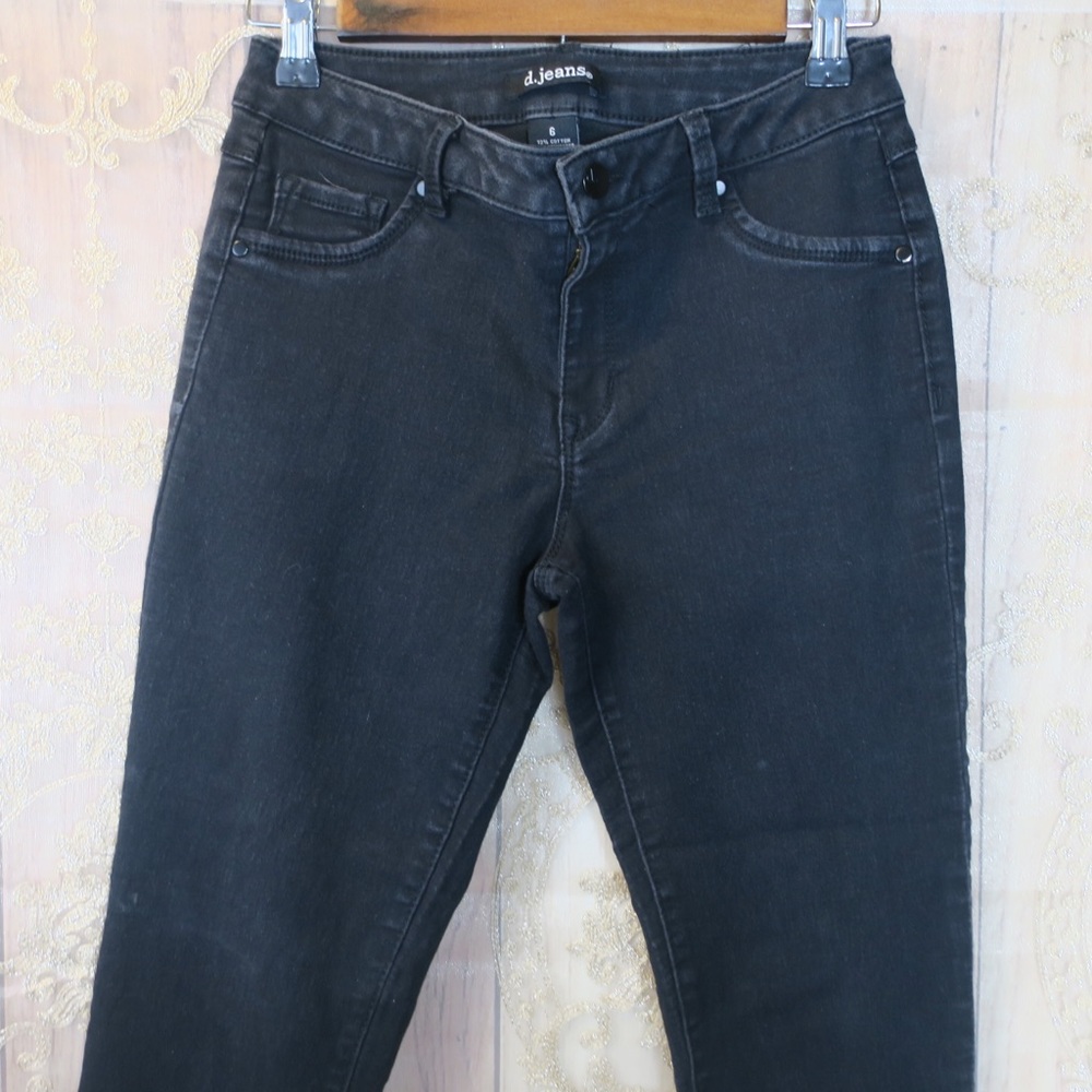 D. JEANS | Black Skinny Jeans Size 6